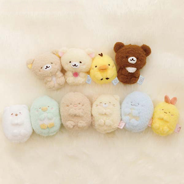 Japan San-X Rilakkuma / Sumikko Gurashi Mini Plush Doll (Smile)