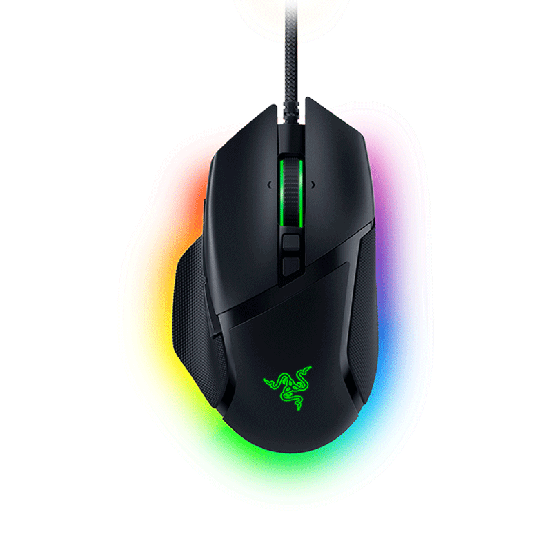 Razer Basilisk V3 Customizable Ergonomic Gaming Mouse with Razer Chroma RGB