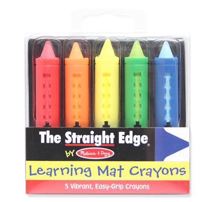 Melissa & Doug 4279 Learning Mat Crayons