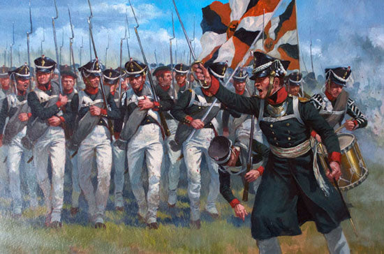 Napoleonic Russian Line Infantry 1809 – 1814, 28 mm Scale Model Plastic Figures