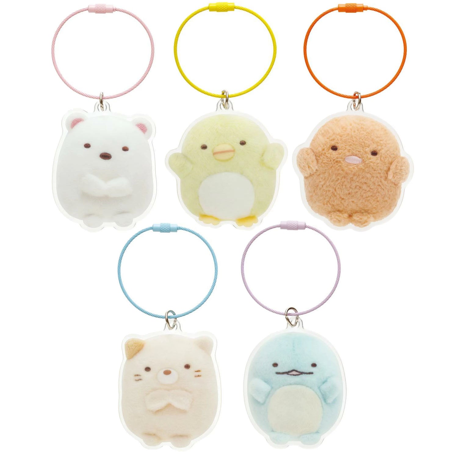 Japan San-X Sumikko Gurashi Acrylic Keychain Key Ring (Photo)