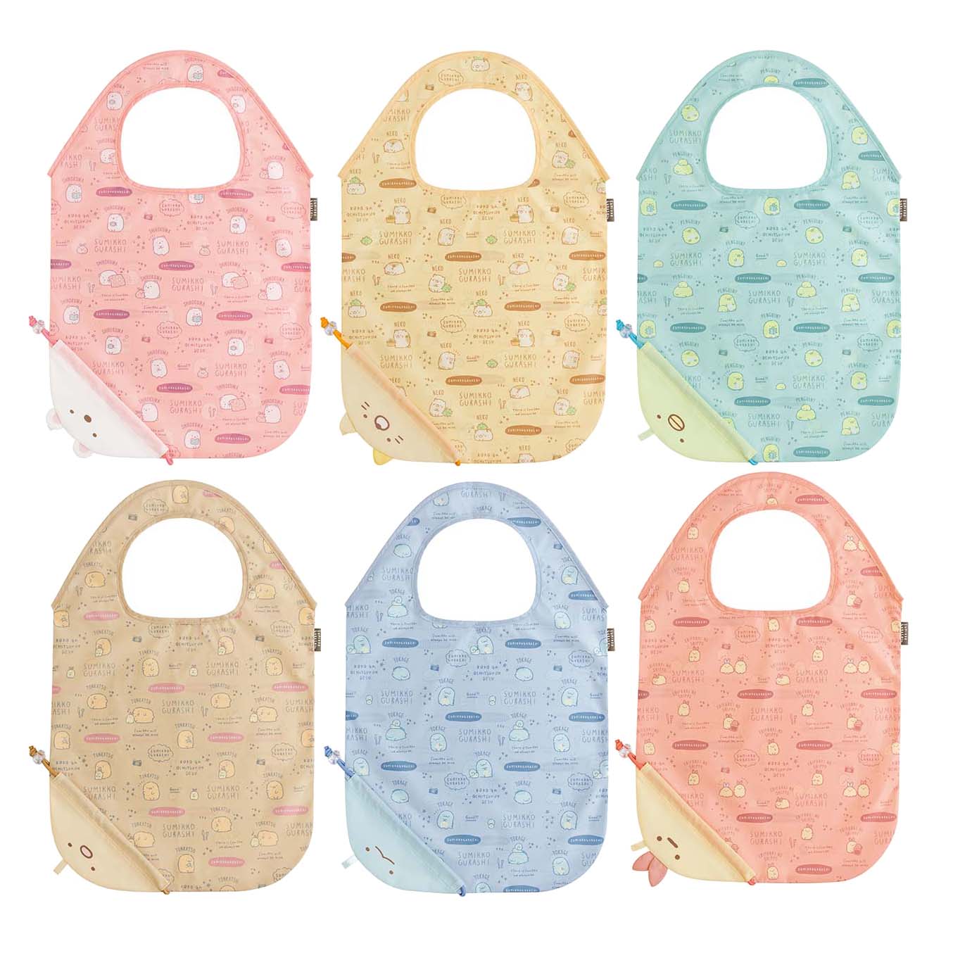 Japan San-X Sumikko Gurashi Eco Shopping Tote Bag (Face)