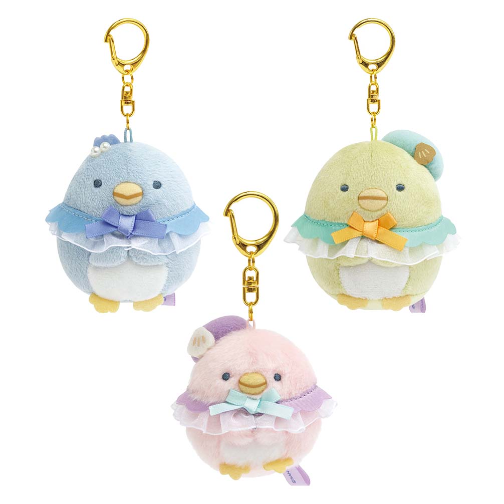 Japan San-X Sumikko Gurashi Plush Doll Keychain (Penguin Lagoon)