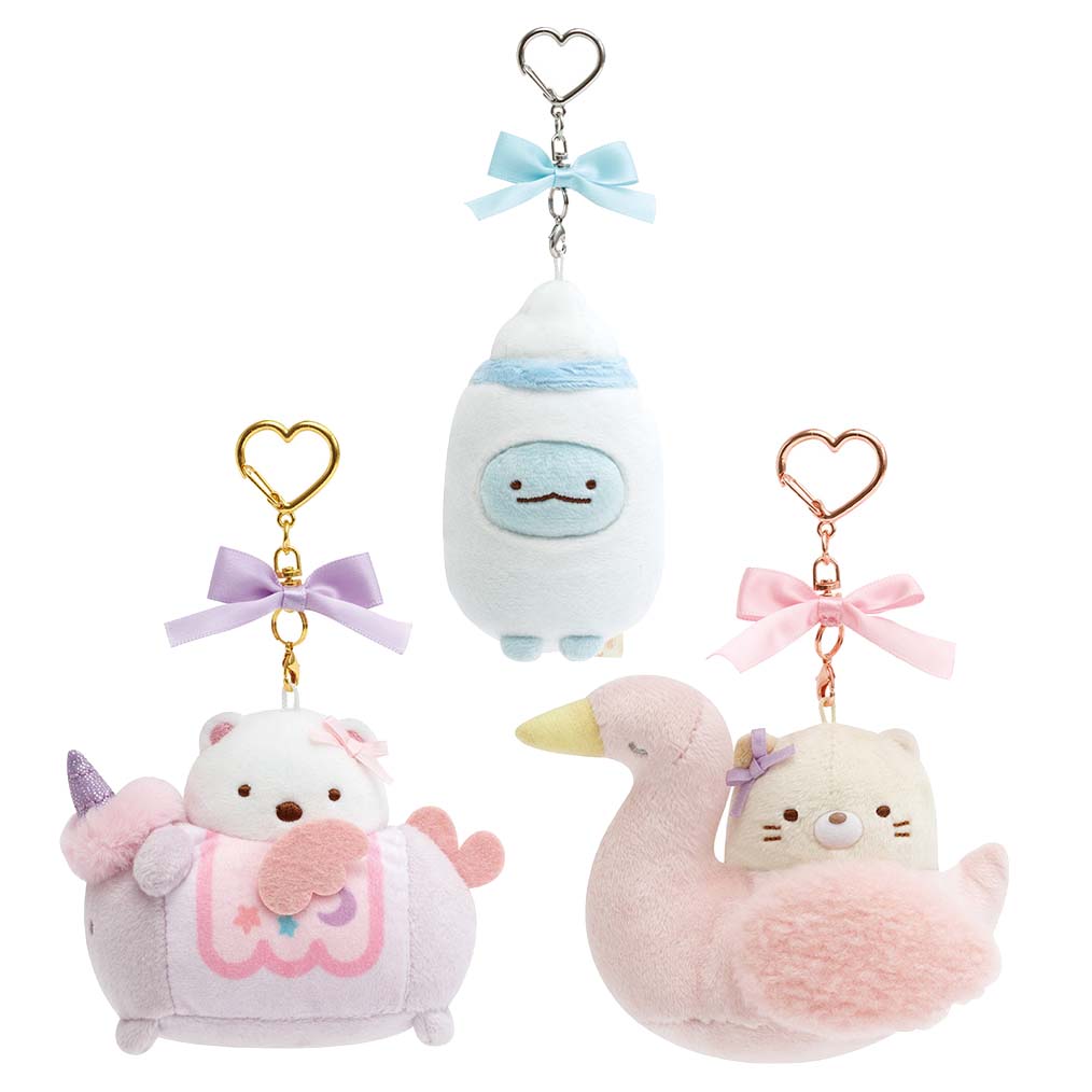 Japan San-X Sumikko Gurashi Plush Doll Keychain (Nursery School)