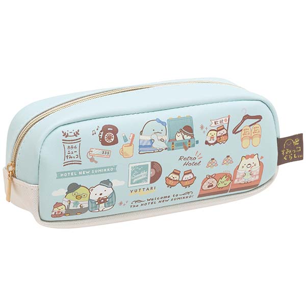 Japan San-X Sumikko Gurashi Pencil Case Pen Pouch (Hotel)