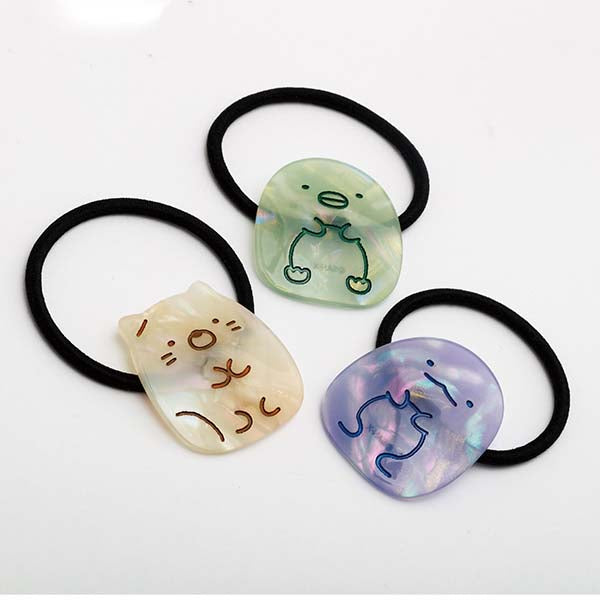 Japan San-X Sumikko Gurashi Ponytail Holder Hair Tie (Penguin Lagoon)