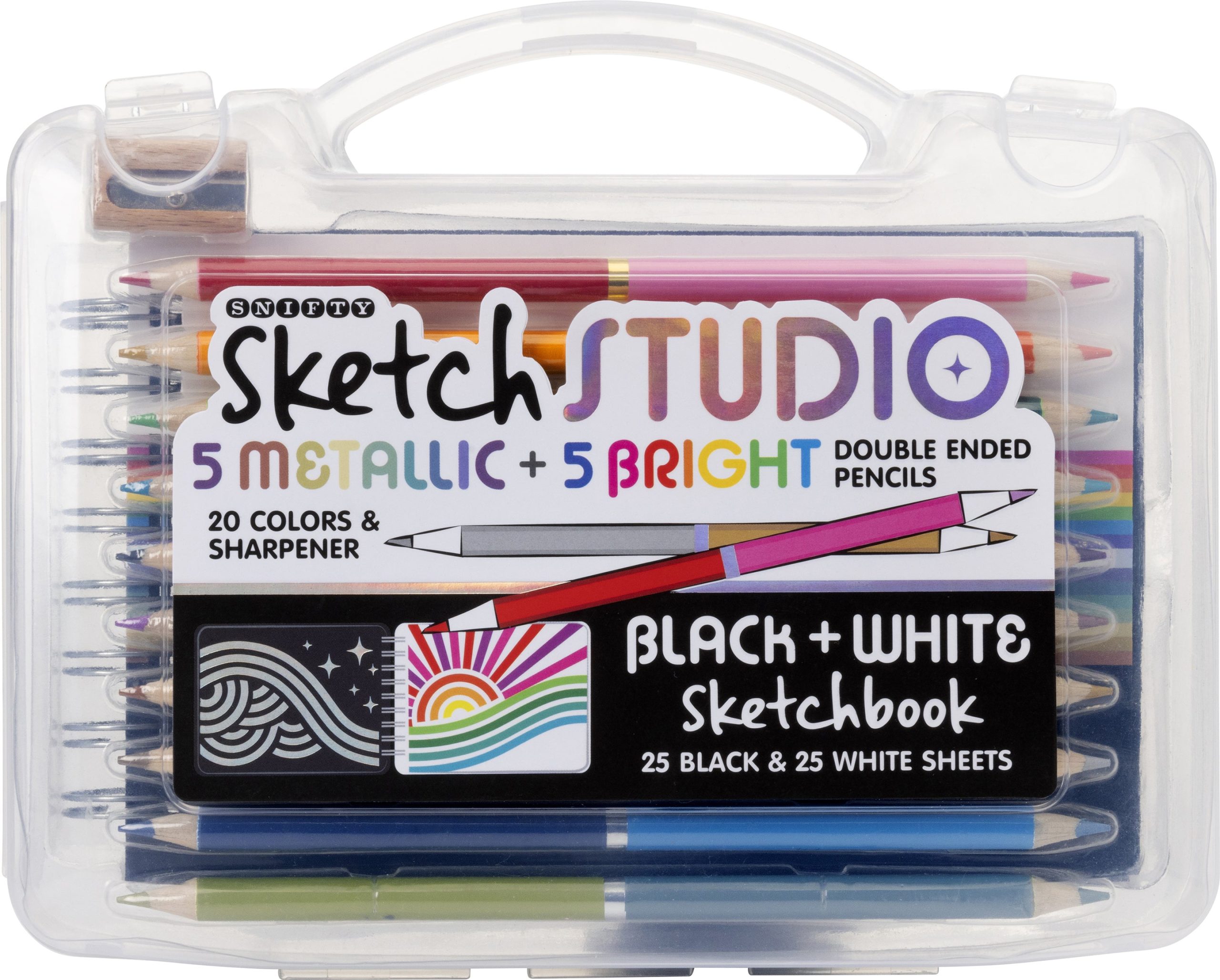 Sketch Studio Black and White Travel Set