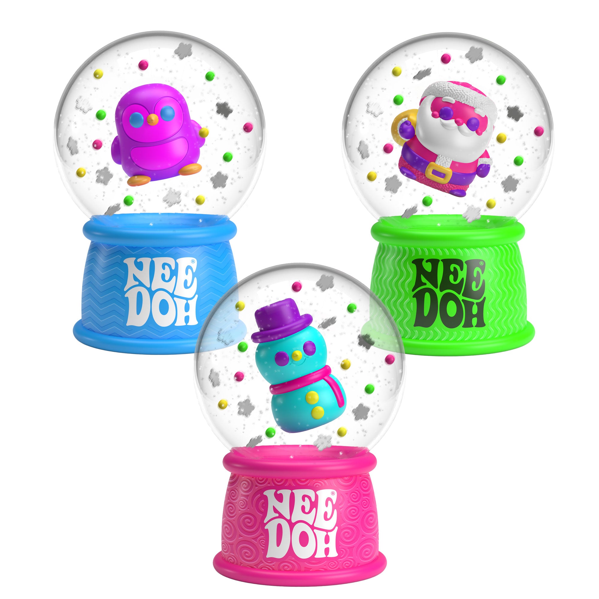 Squishmas Squish n' Flow Snow Globe