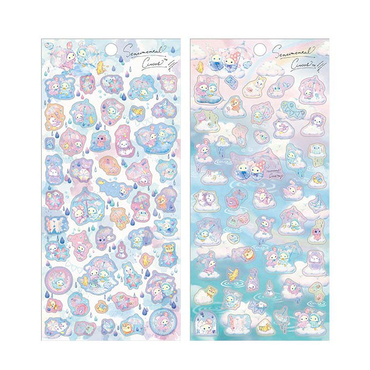 Japan San-X Sentimental Circus Sticker Seal (Rain)