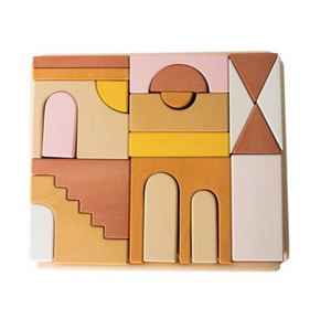 Wooden Castle Building Blocks