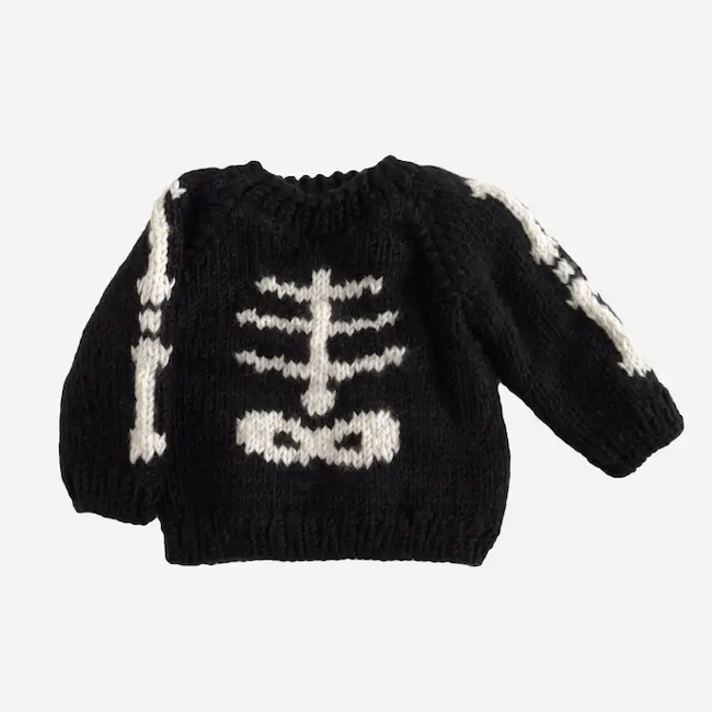 The Blueberry Hill Skeleton Sweater