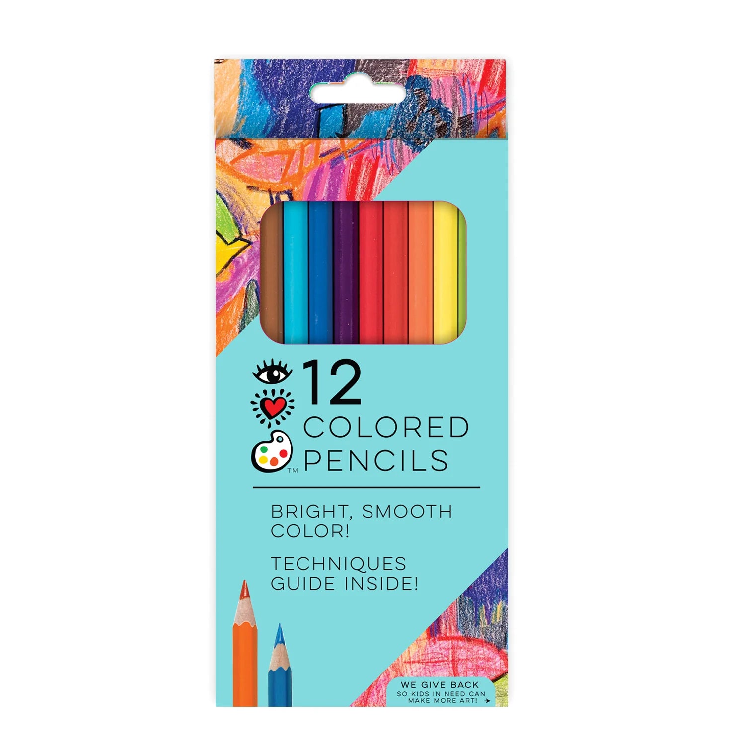 12 Colored Pencils