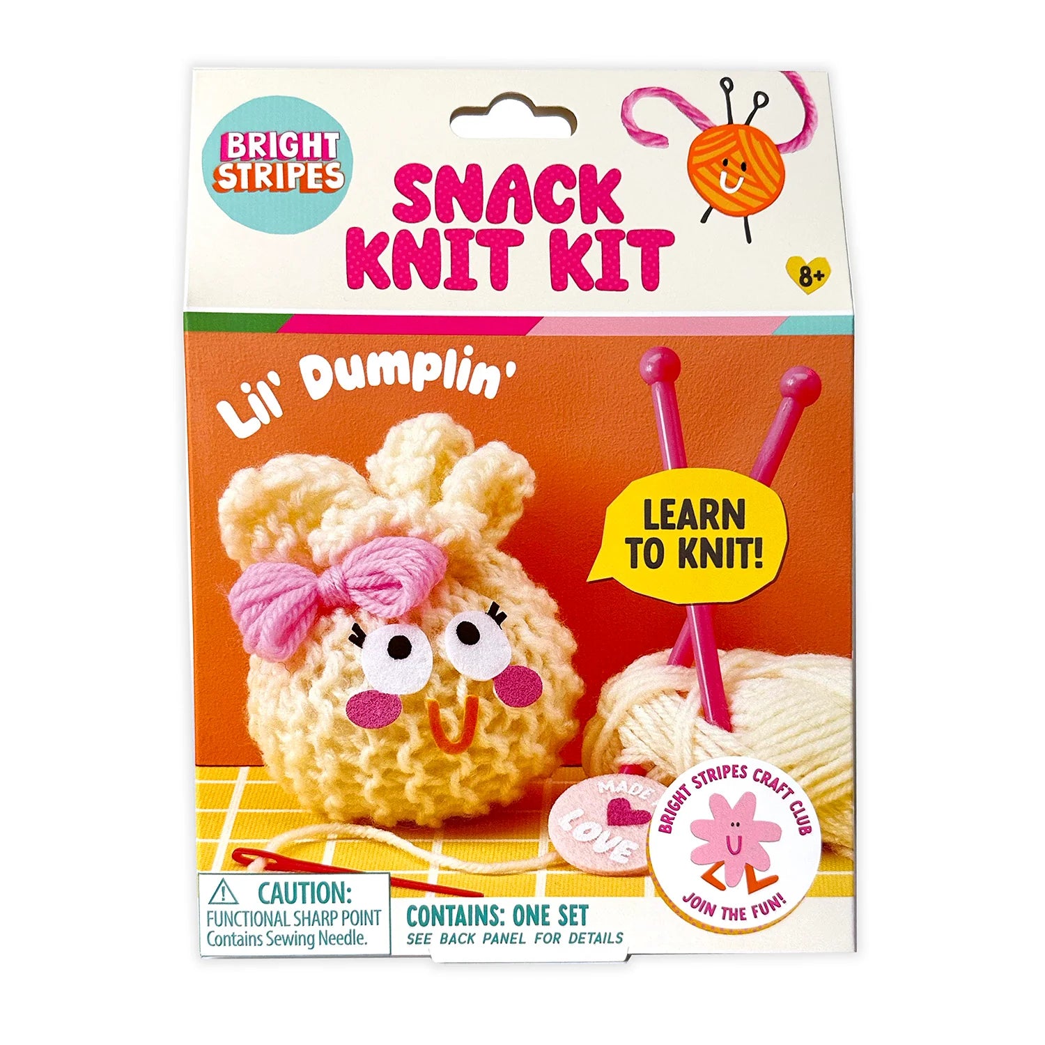 Snack Knit Kit - Lil Dumpling