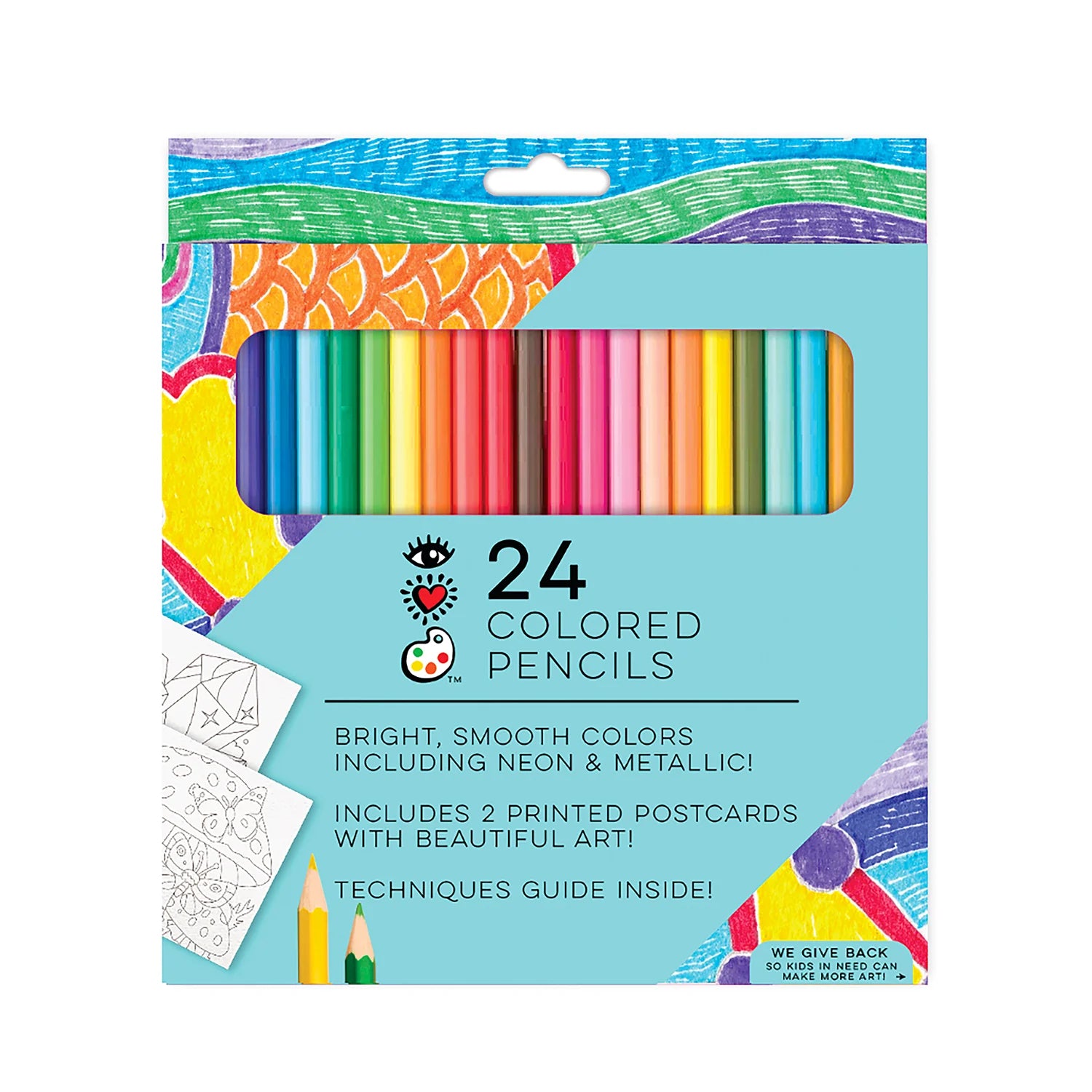 24 Colored Pencils