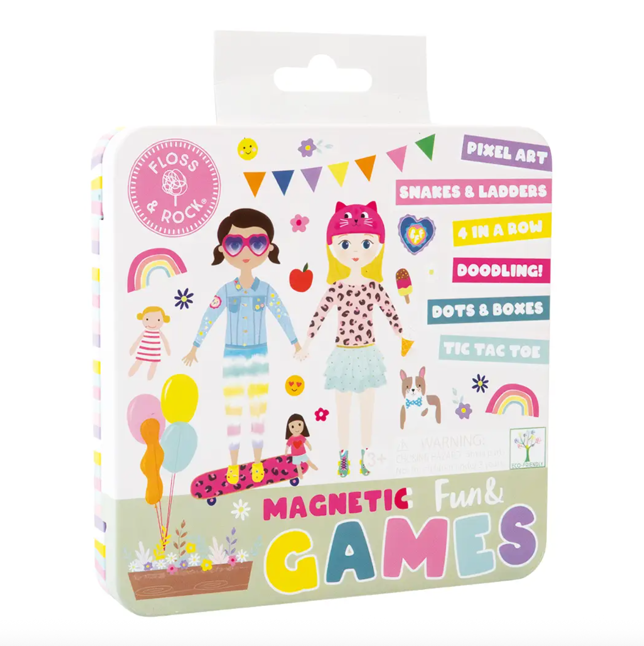 Magnetic Fun & Games Tin - Best Friends