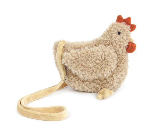 Mon Ami Hazel Hen Purse - Tan