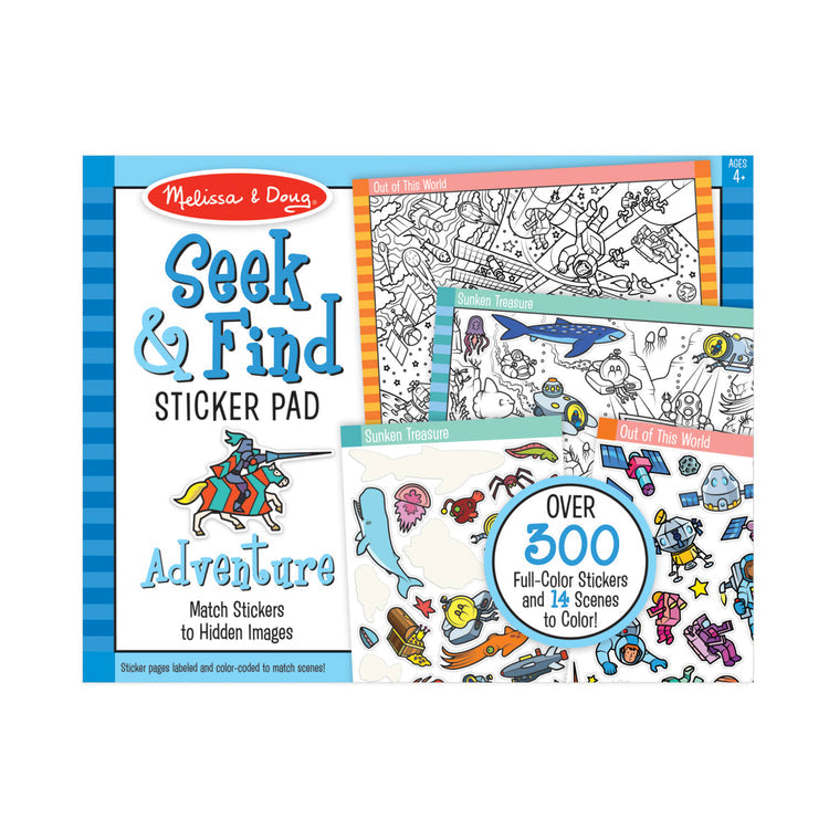 Melissa & Doug 30151 Seek & Find Sticker Pad - Adventure