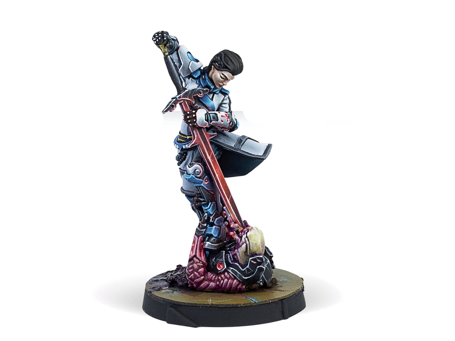 Infinity N4, Code One, Aristeia, Shona Carano Swordmaster Limited Edition Game Figure