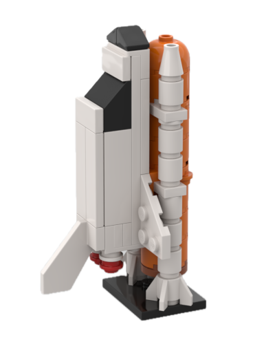 Space Shuttle w/External Tank and Boosters