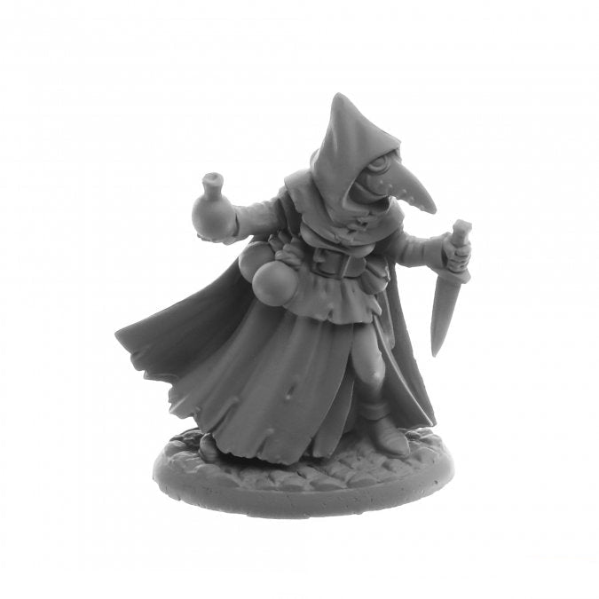 Sister Hazel Plague Doctor 28 mm Scale Plastic Figure - Dungeon Dwellers Collection
