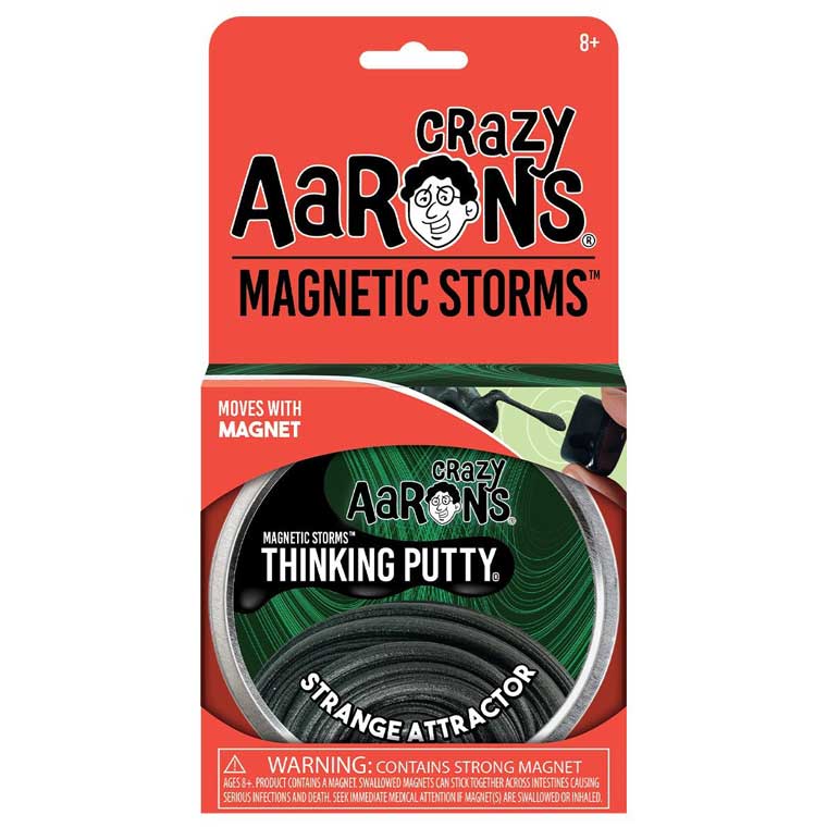 Crazy Aaron's Thinking Putty 4" Tin- Strange Attractor
