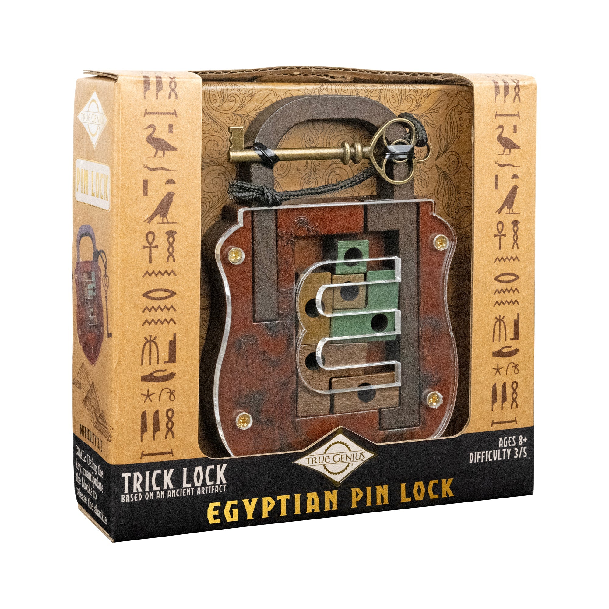 Egyptian Pin Lock