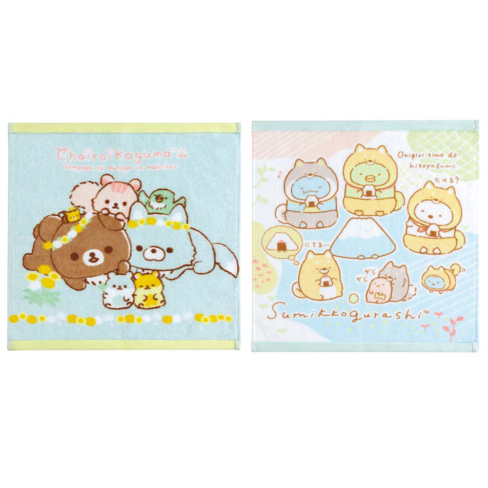 Japan San-X Rilakkuma / Sumikko Gurashi Hand Towel