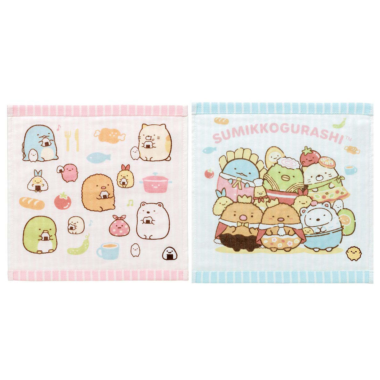 Japan San-X Sumikko Gurashi Hand Towel (Food Kingdom)
