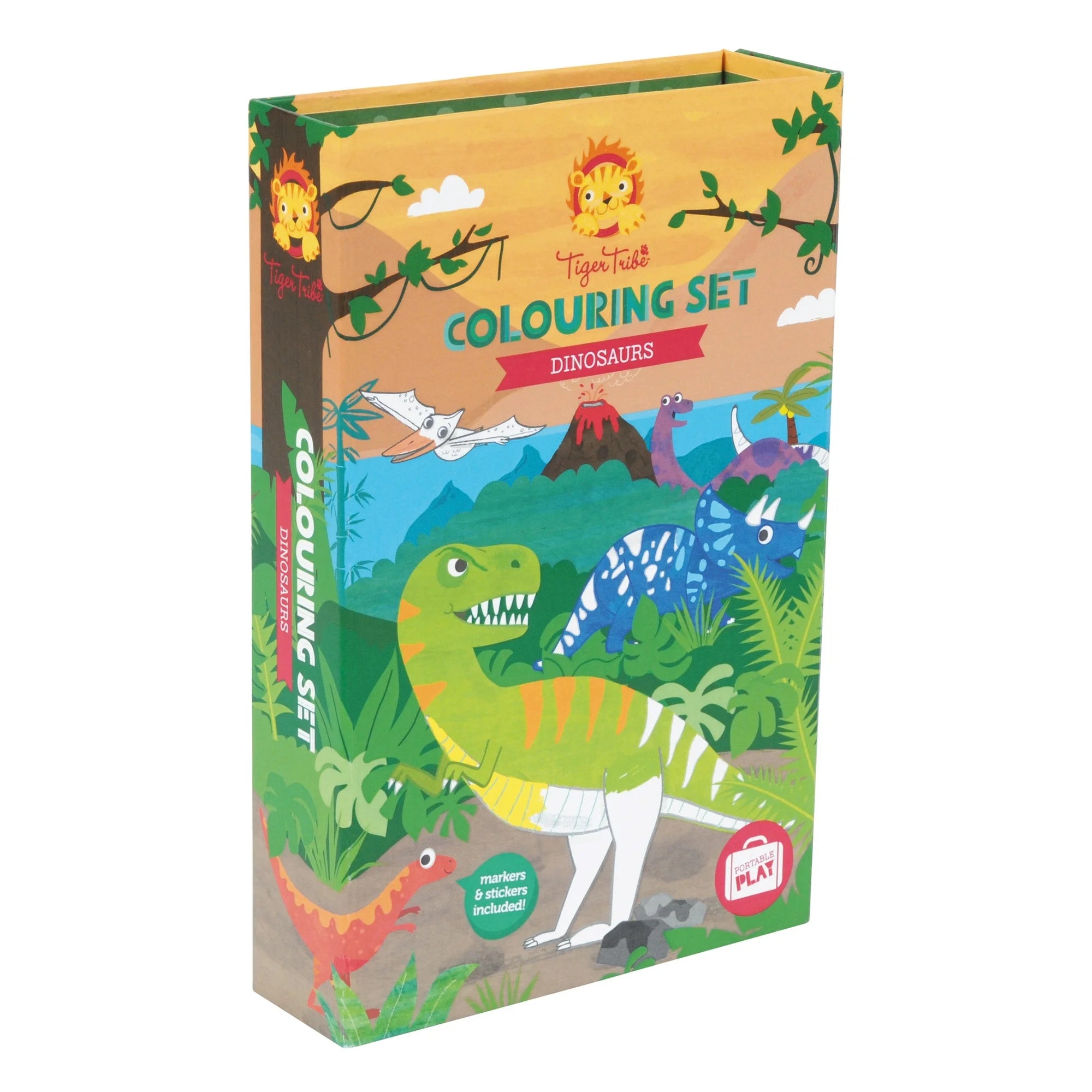 Dinosaur Coloring Set