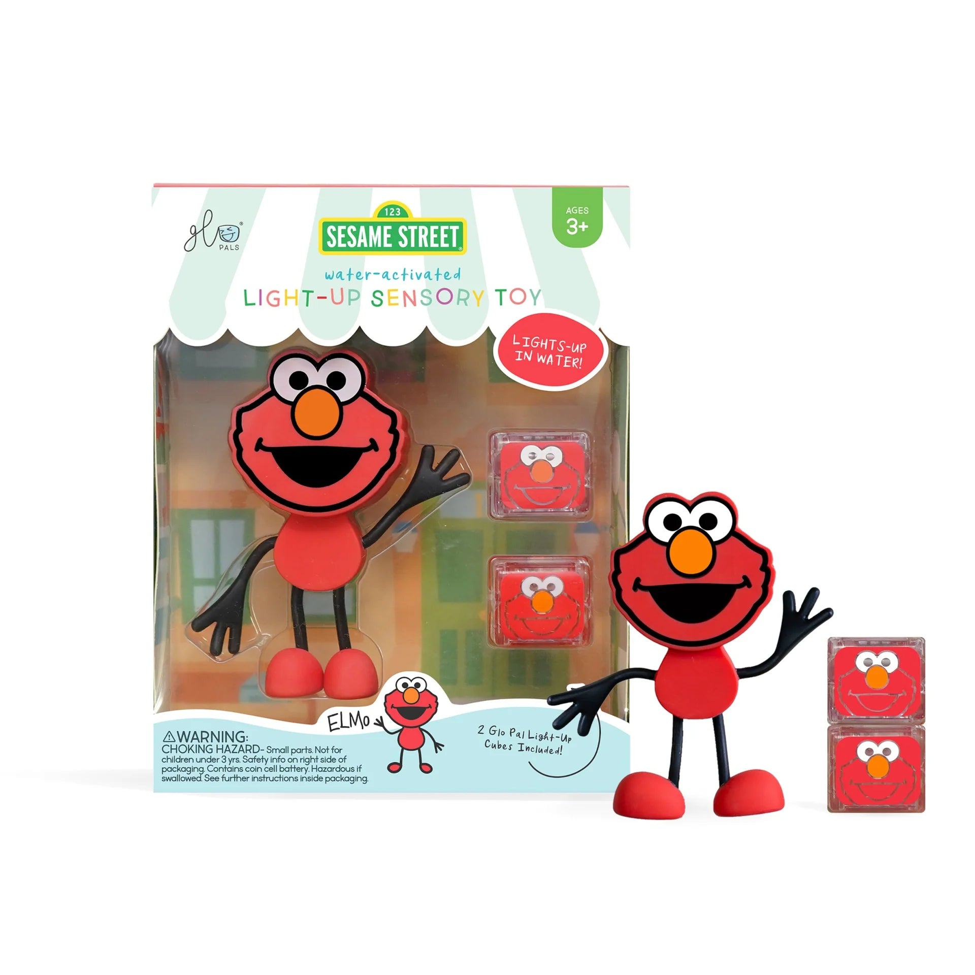 Glo Pal Light-Up Sensory Toy - Elmo