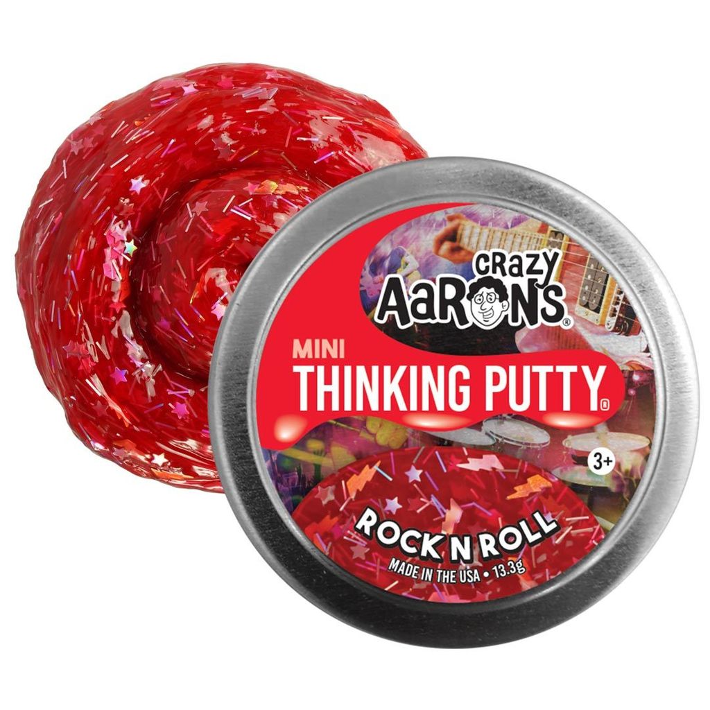 Crazy Aaron's Rock n’ Roll Mini Thinking Putty 2" Tin
