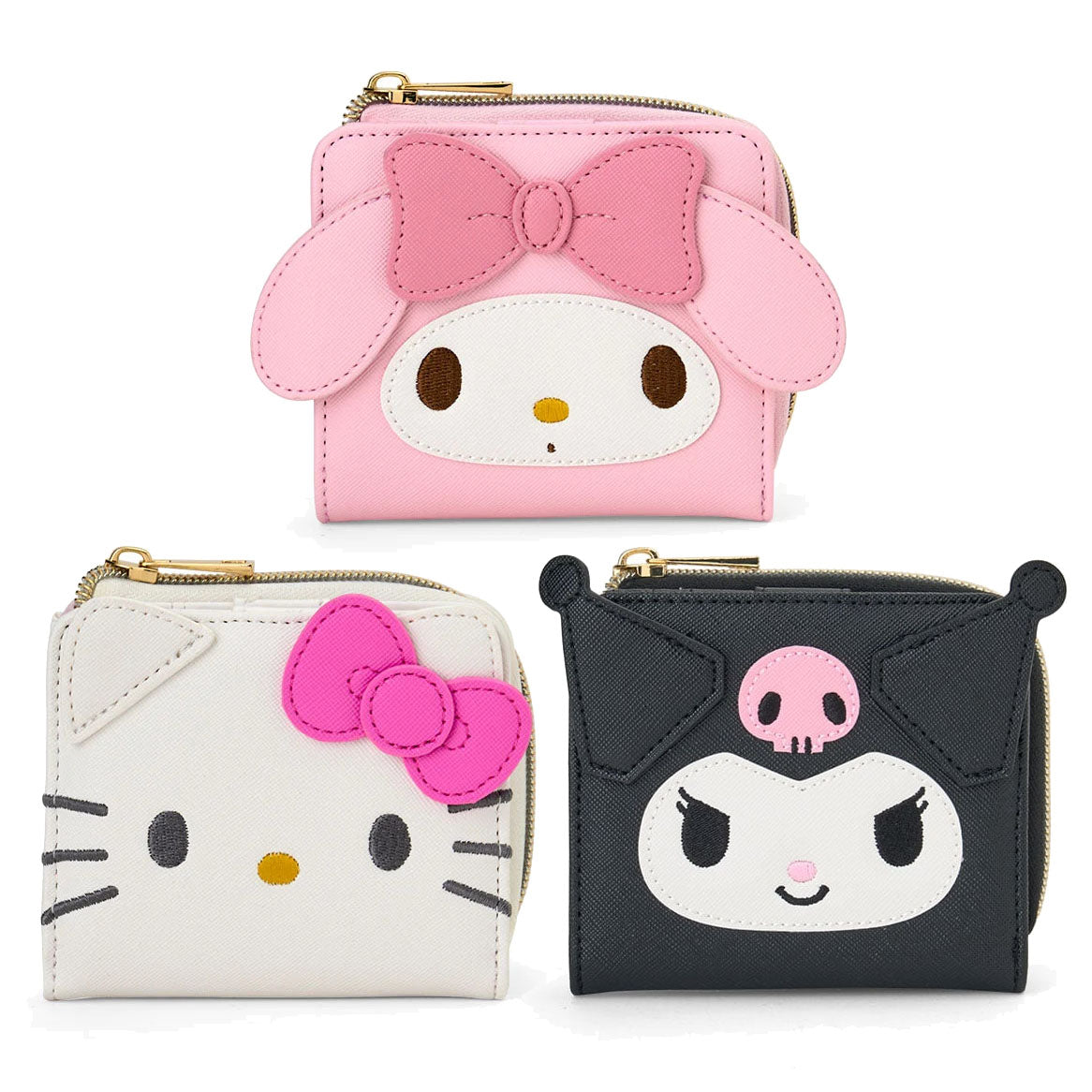 Japan Sanrio Face Style Wallet