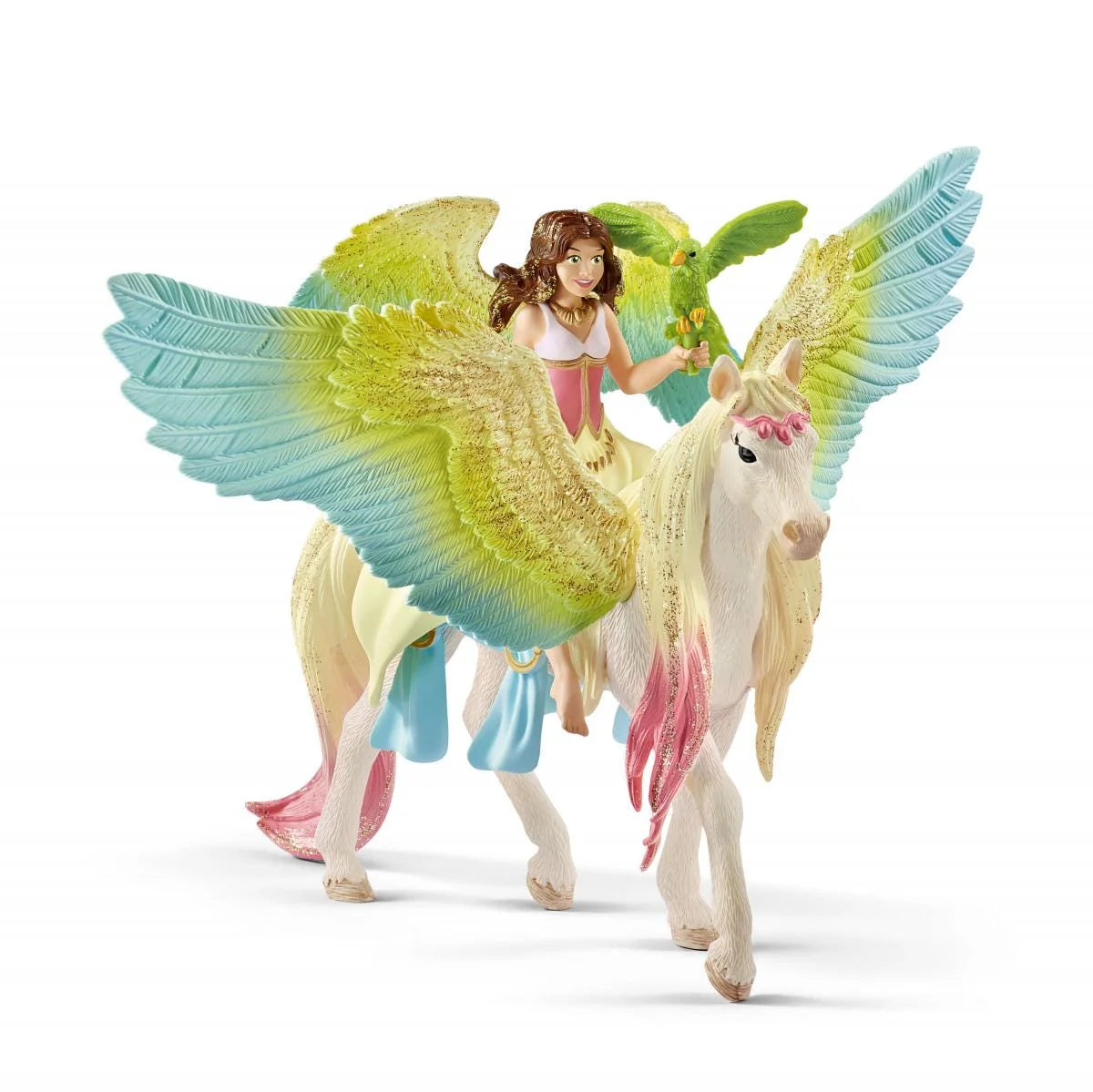 Schleich Fairy Surah With Glitter Pegasus Toy Playset