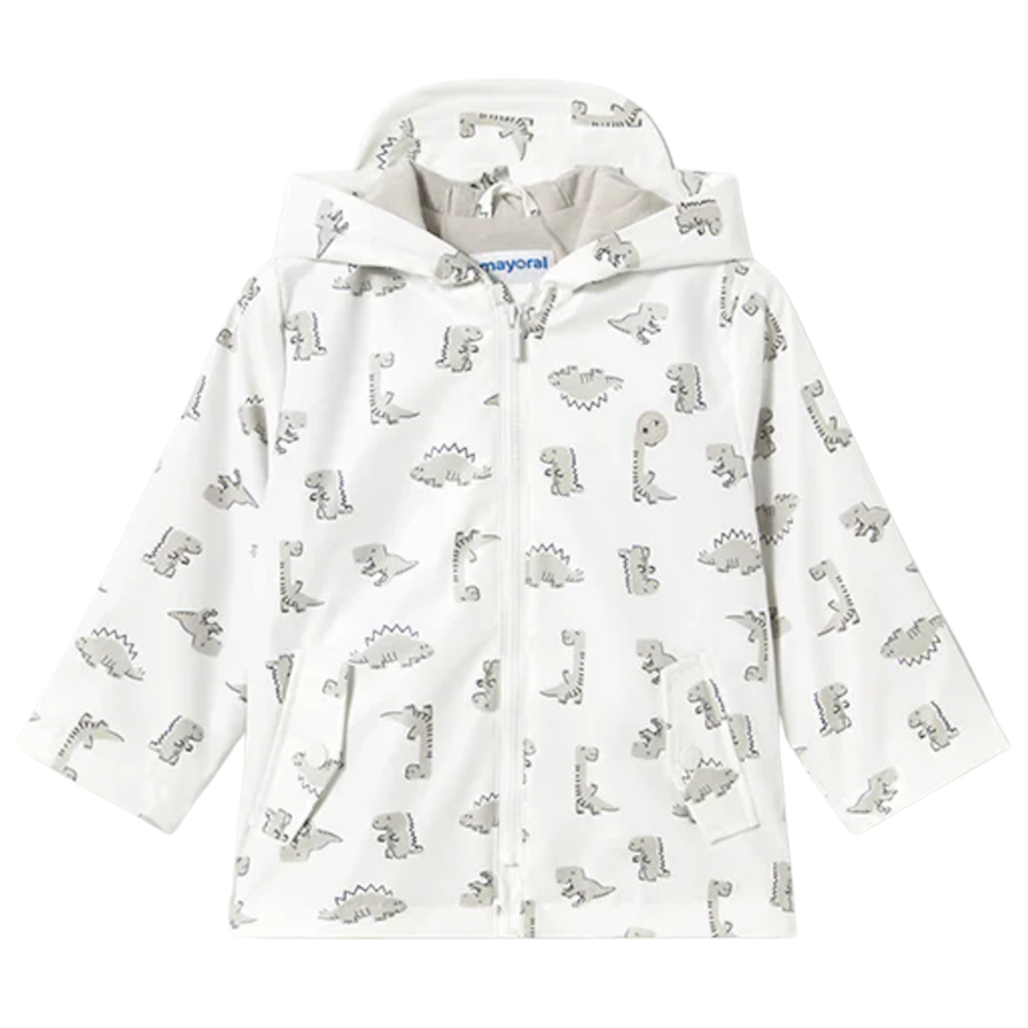 Water-Repellent Dino Raincoat