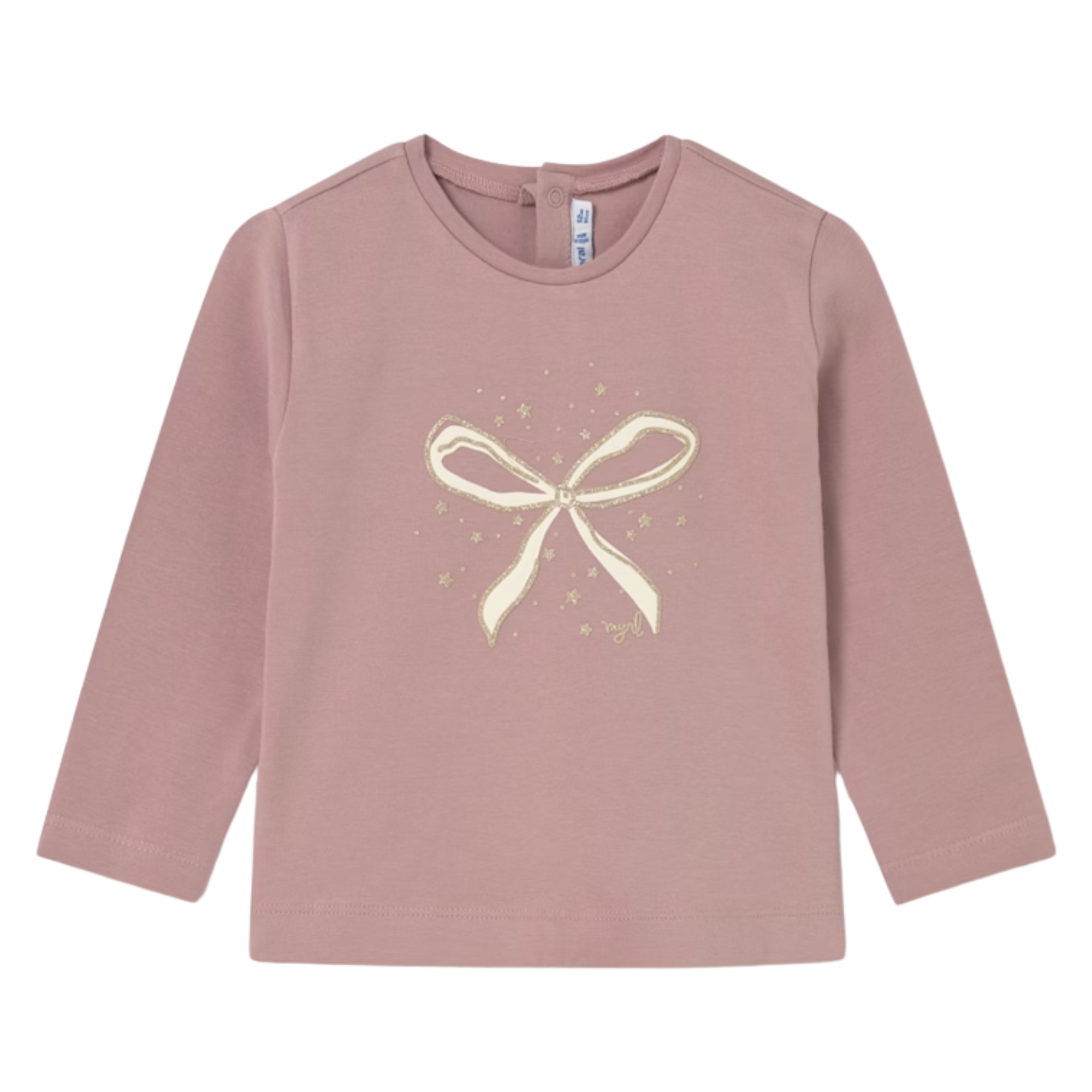 Pink Bow Long Sleeve