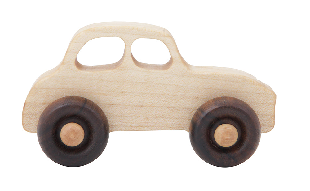 ‘50’s Natural Colored Wood Toy Car
