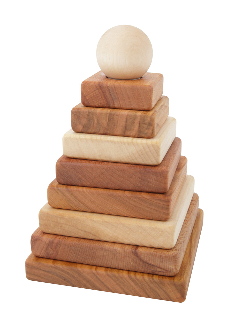 Natural Colored Stacking Pyramid