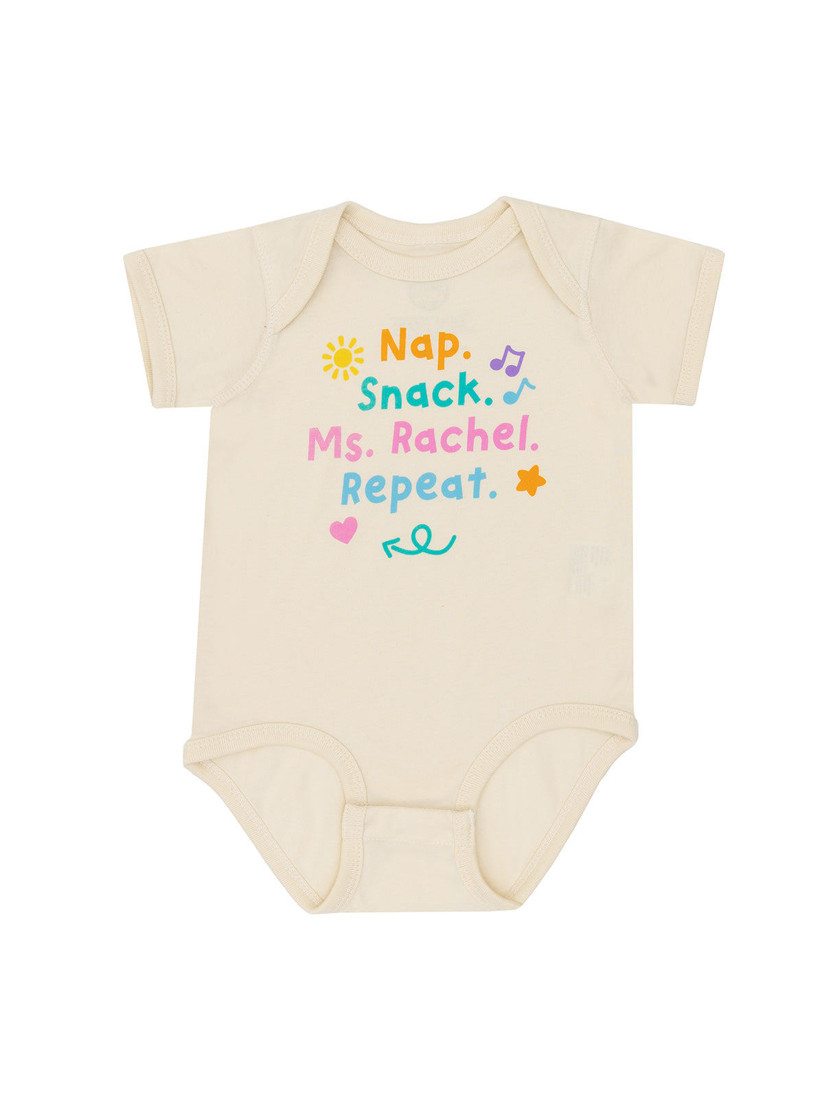 Nap. Snack. Ms. Rachel. Repeat. Bodysuit