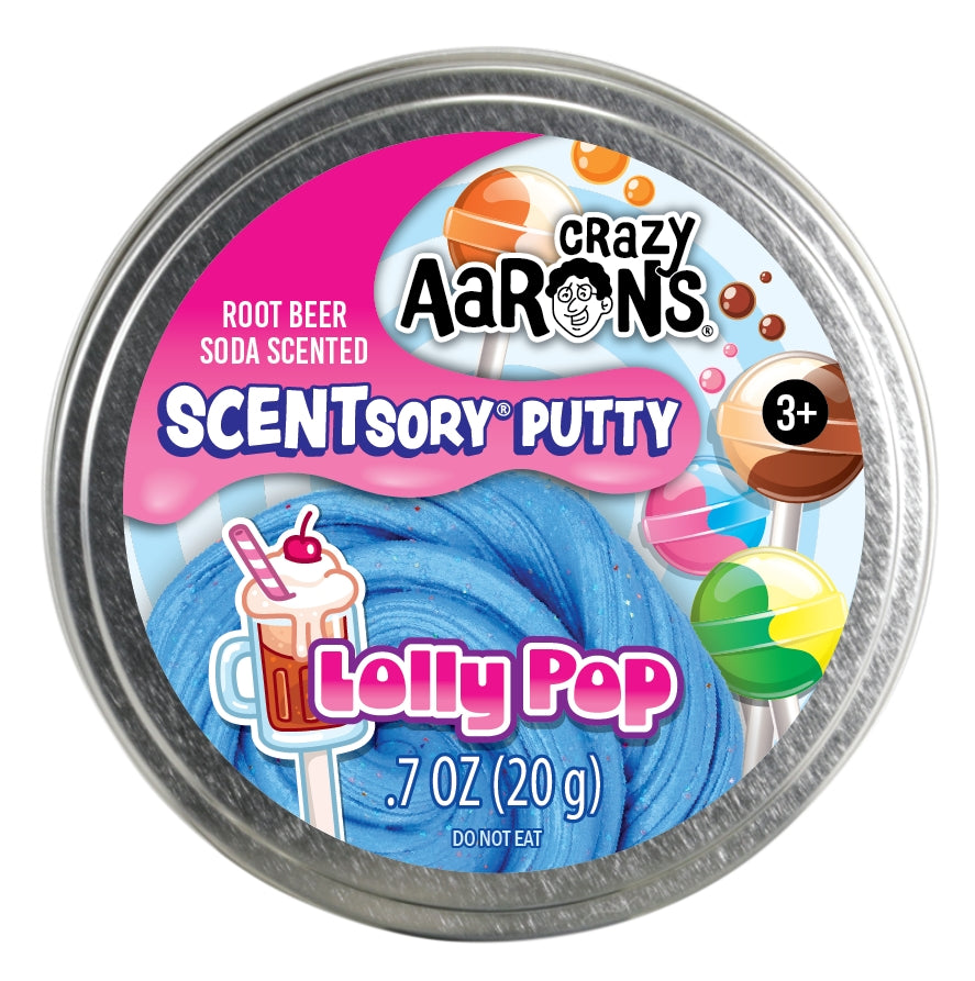 Crazy Aaron's Candy Craze Scentsory Putty Tin- Lolly Pop