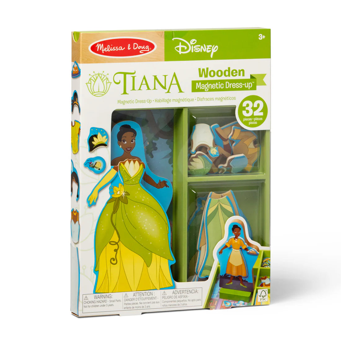 Melissa & Doug 51289 Disney Magnetic Dress Up Tiana