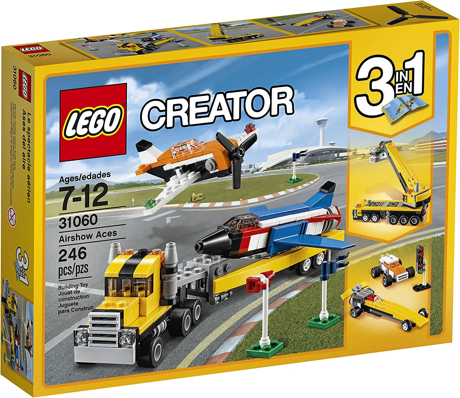 31060 Creator Airshow Aces (Retired) (Certified Complete)