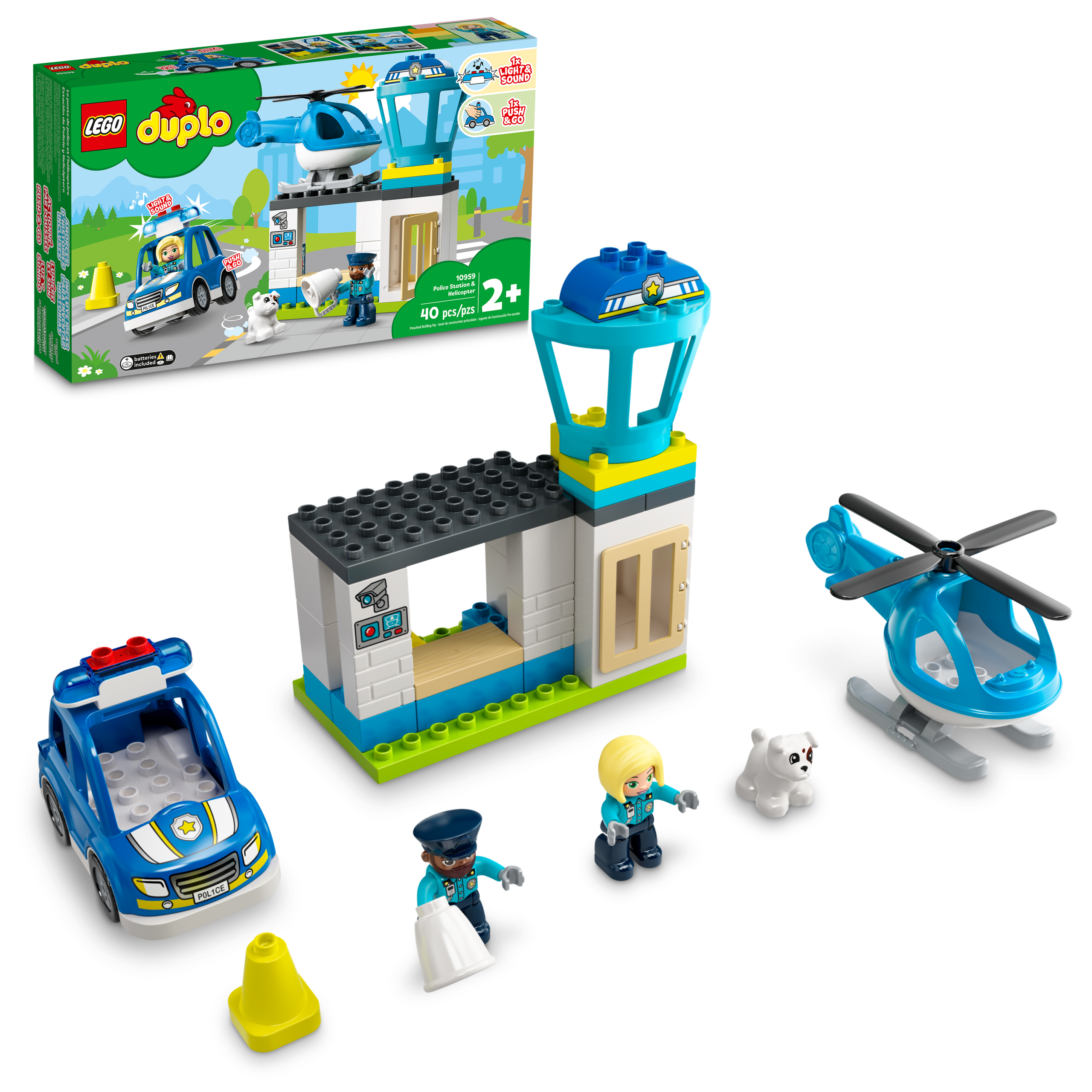10959 Police Station & Helicopter