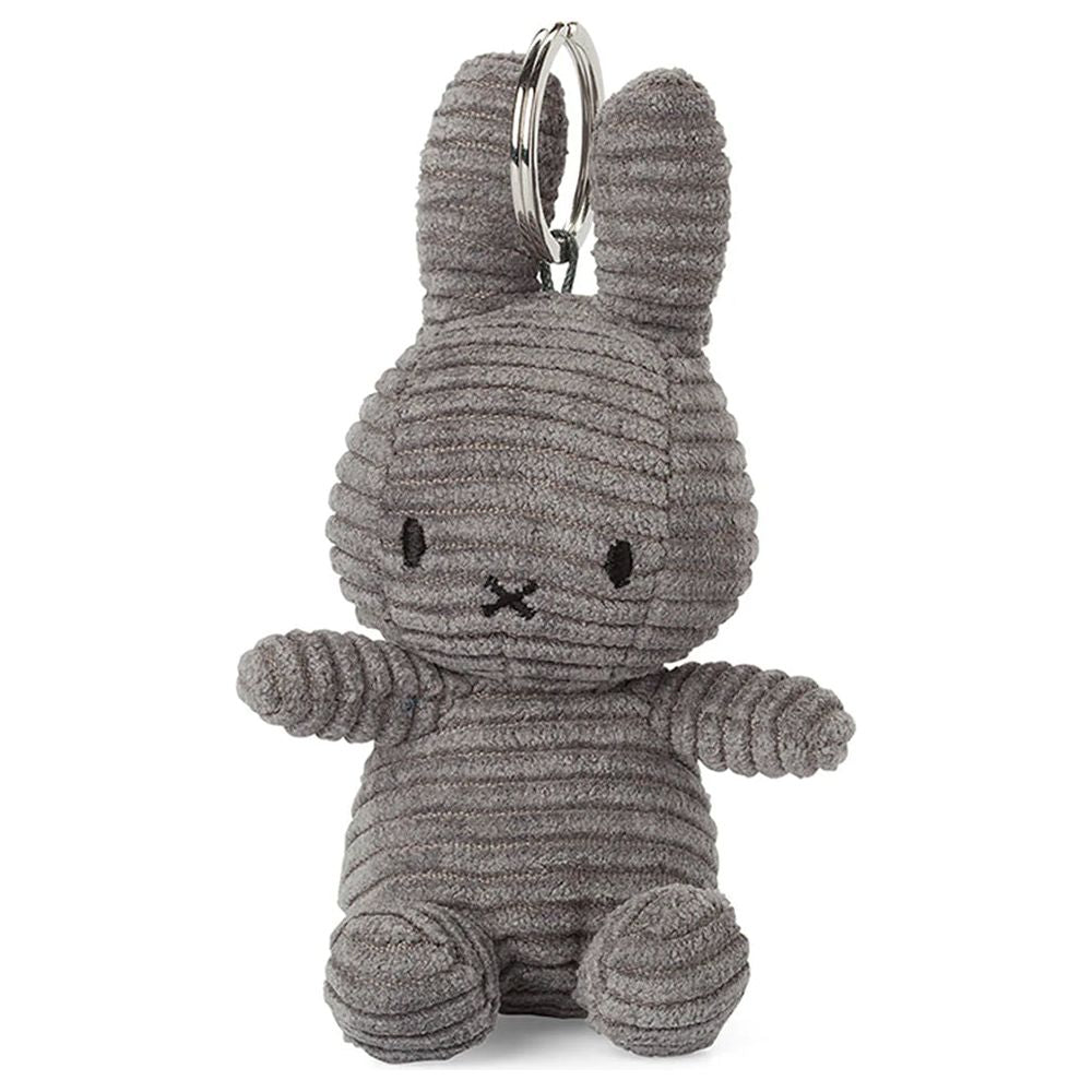 Miffy ECO Corduroy Keychain - Grey