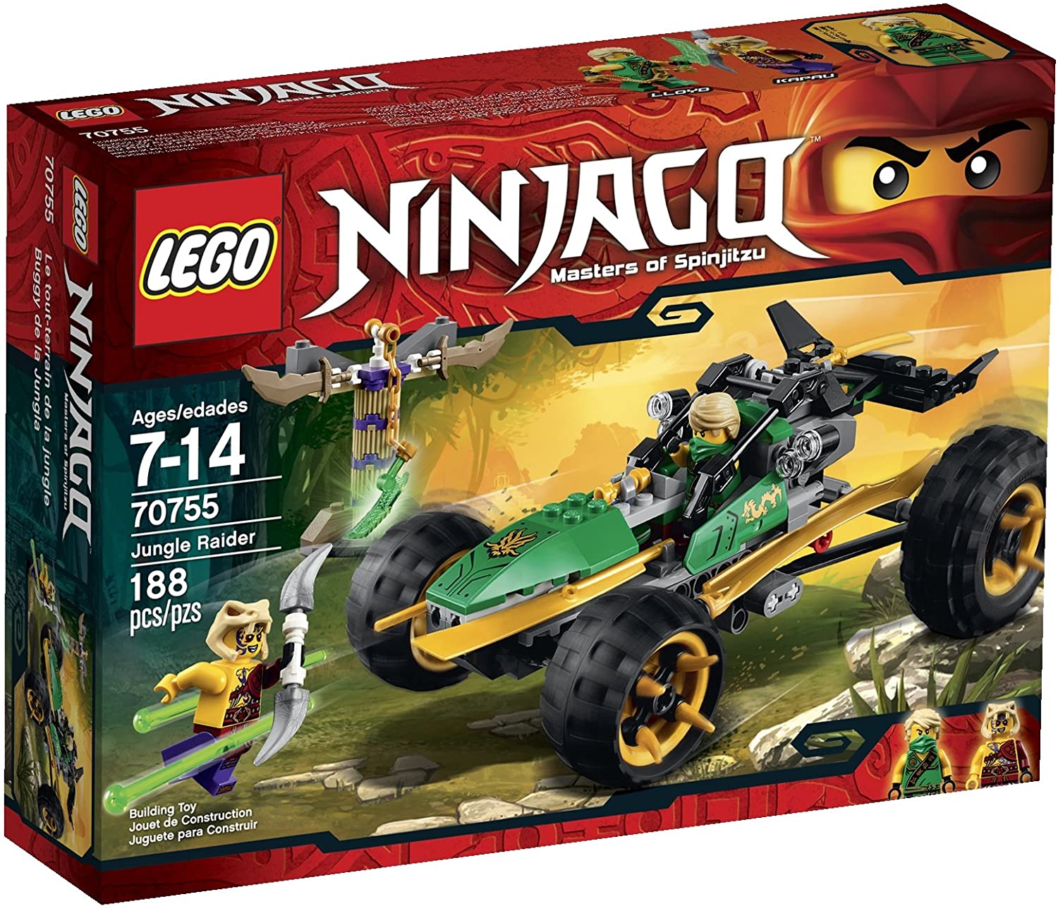 70755 Jungle Raider (Certified Complete)(Retired)