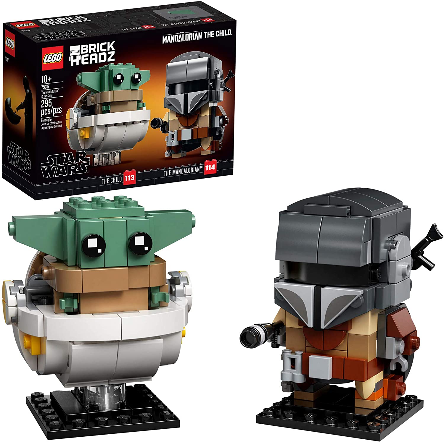 75317 Brickheadz The Mandalorian and The Child