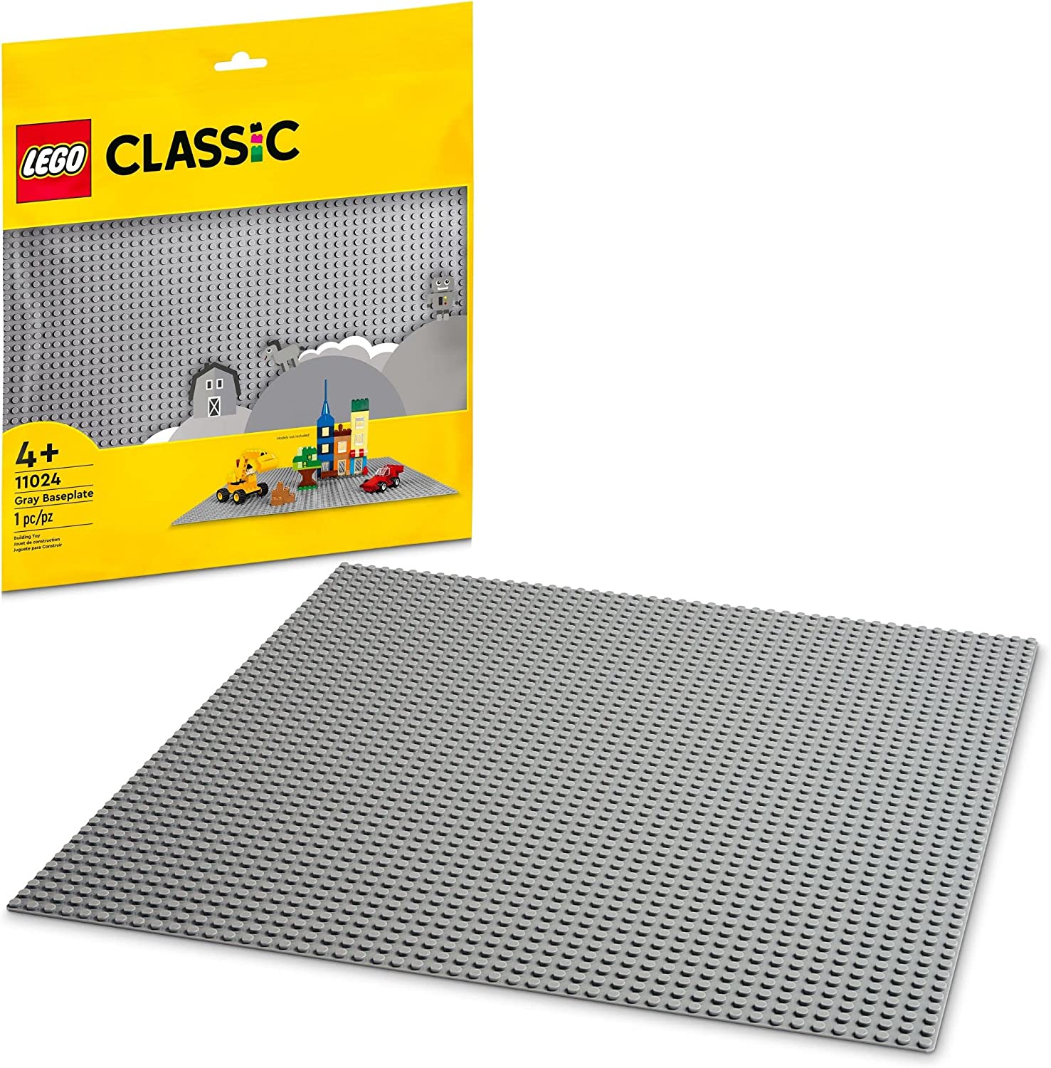 11024 Large Classic Gray Baseplate