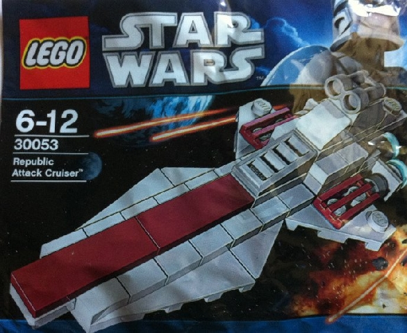 30053 Republic Attack Cruiser - Mini polybag (Retired)