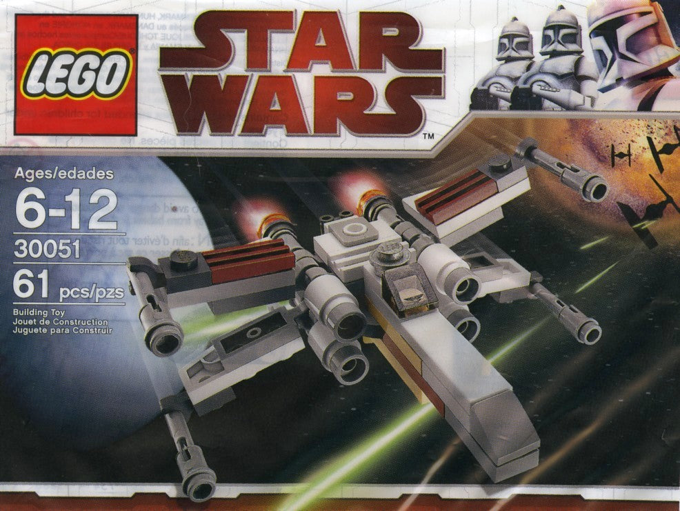 30051 Mini X-wing Polybag (Retired) (New Sealed)