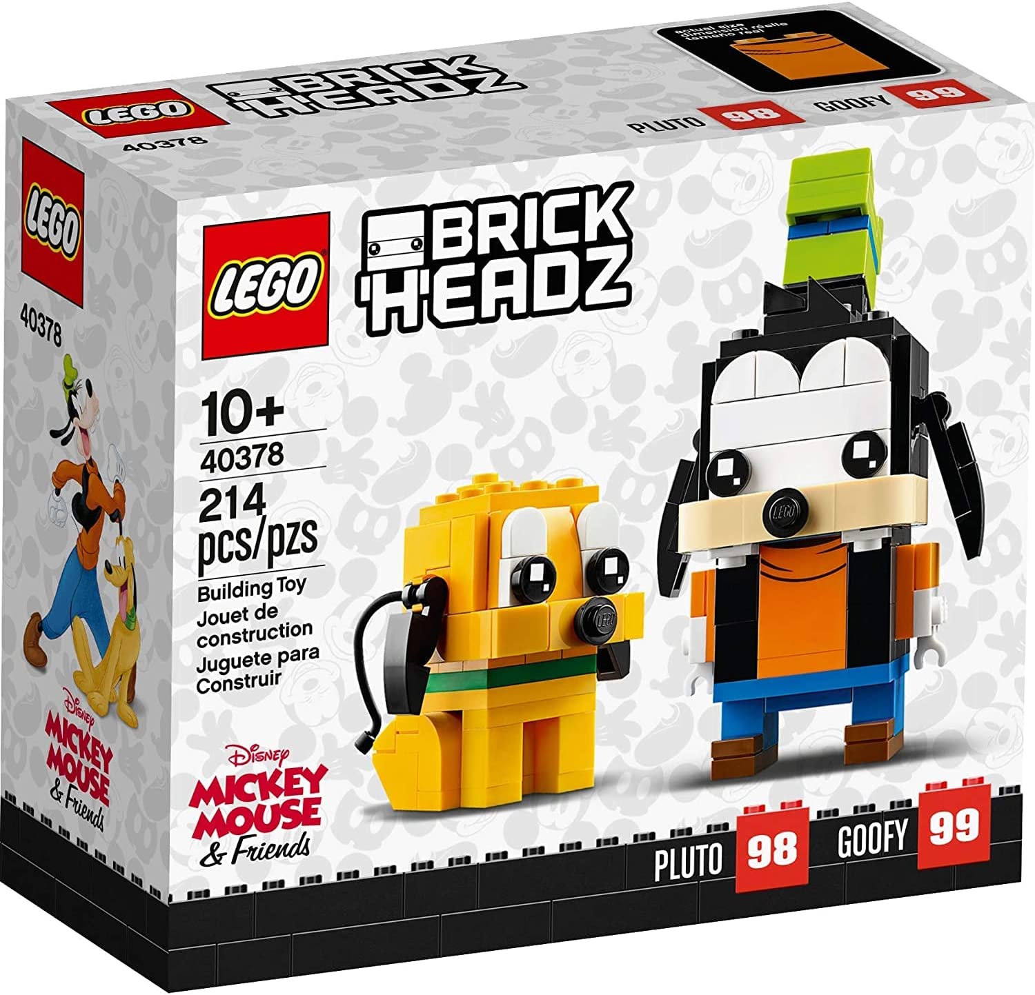 40378 Disney BrickHeadz Pluto Goofy