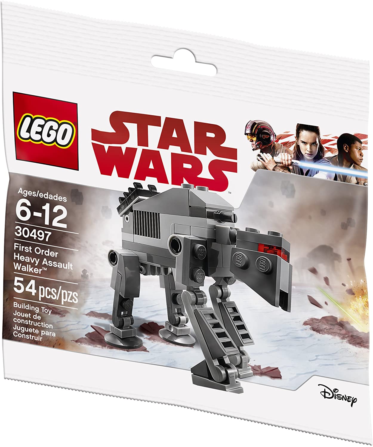 30497 First Order Heavy Assault Walker Polybag (Retired) (New Sealed)